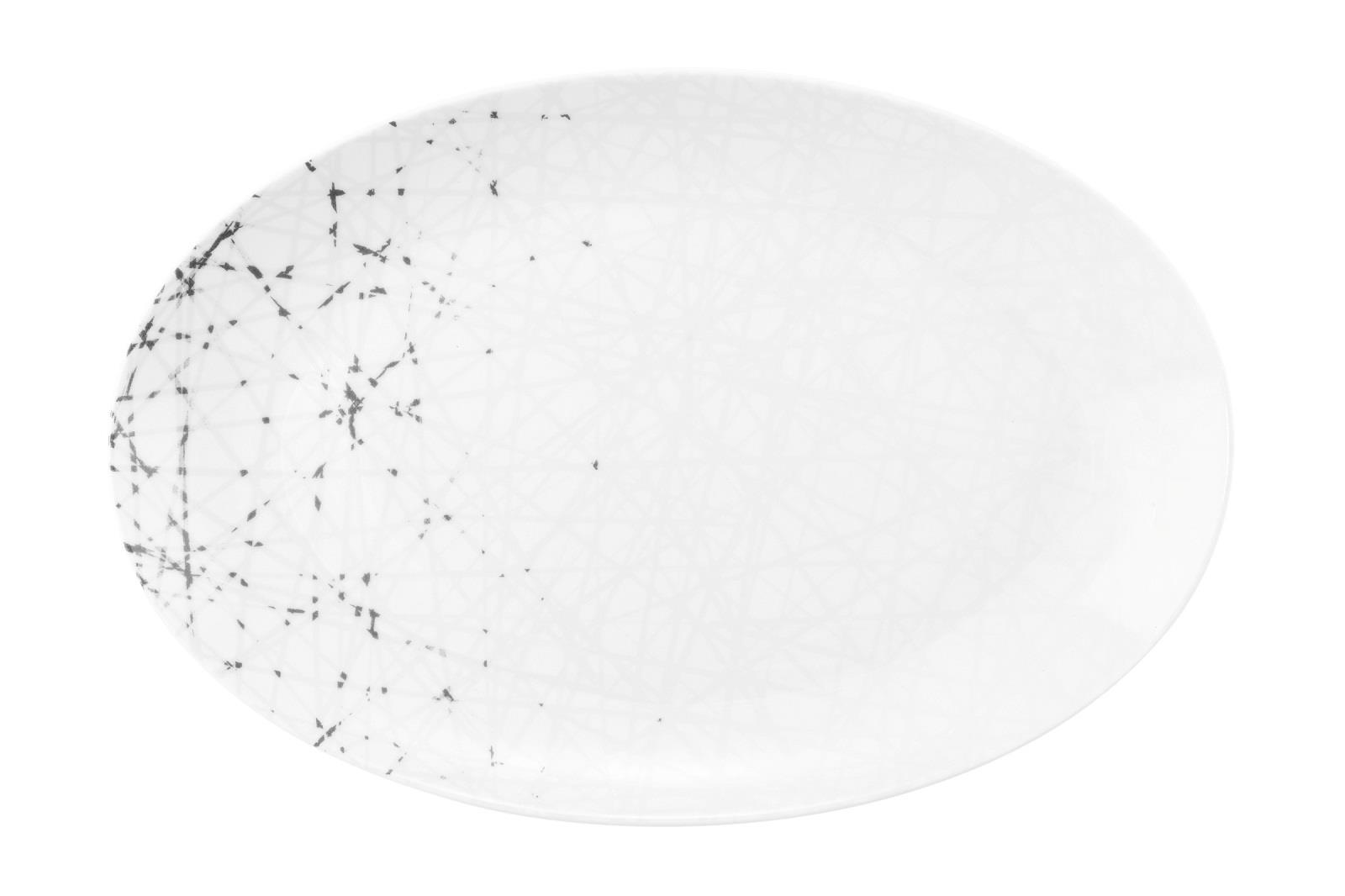 Seltmann Weiden Liberty Brace Servierplatte oval 31,5x21cm