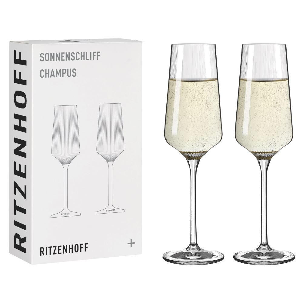 Ritzenhoff Sonnenschliff Champus 2er-Set #1 RDT H24