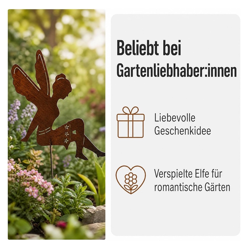 Elfe zum Stecken 54 x 45 cm