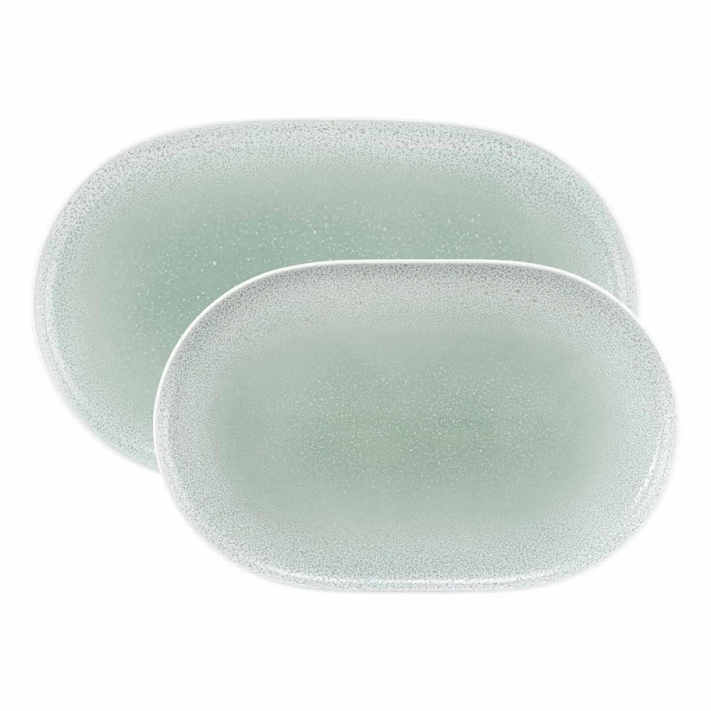 Seltmann Weiden Sento Home Aura mint Teller/Servierplatte-Set 2 tlg.
