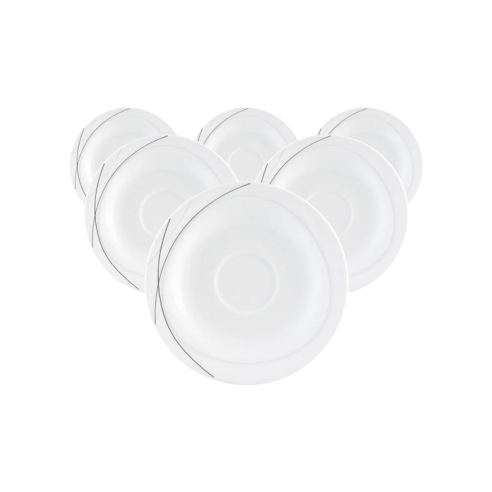 Seltmann Weiden Trio Highline Kombi-Untertasse 16 cm 6er Set