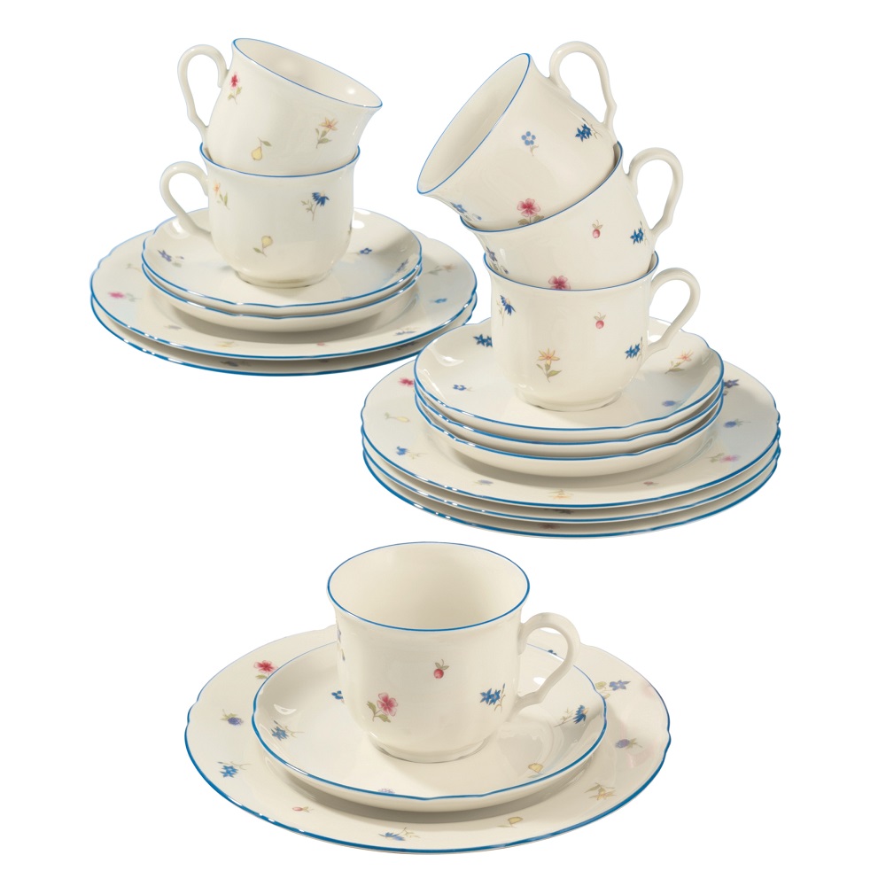 Seltmann Weiden Marie Luise Streublume Kaffeeservice 18-tlg.