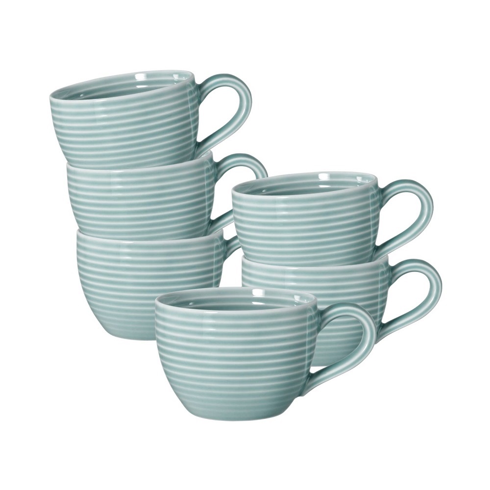 Seltmann Weiden Beat Arktisblau Espressoobertasse 0,11 l 6er Set