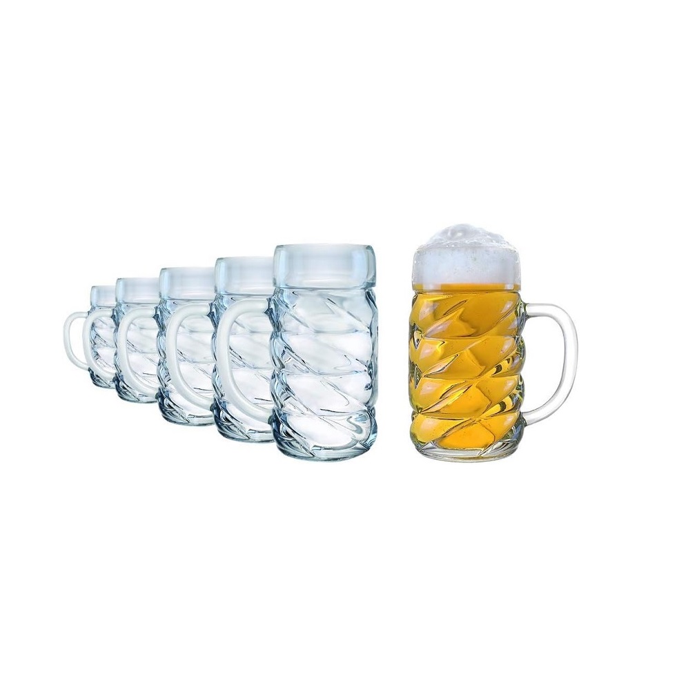 Stölzle Oberglas Diamond Bierkrug 0,5 l 6er Set