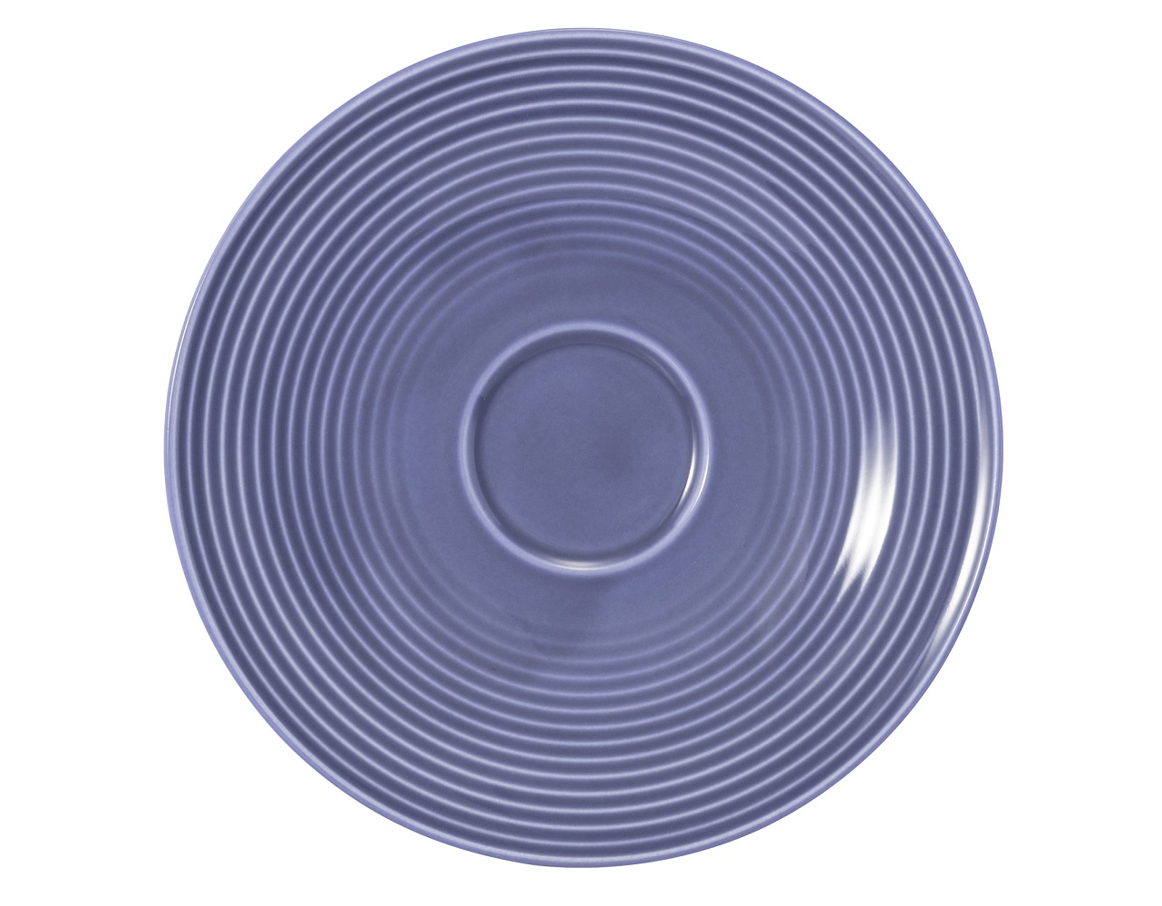 Seltmann Weiden Beat Fliederblau Kombi-Untertasse 16,5cm