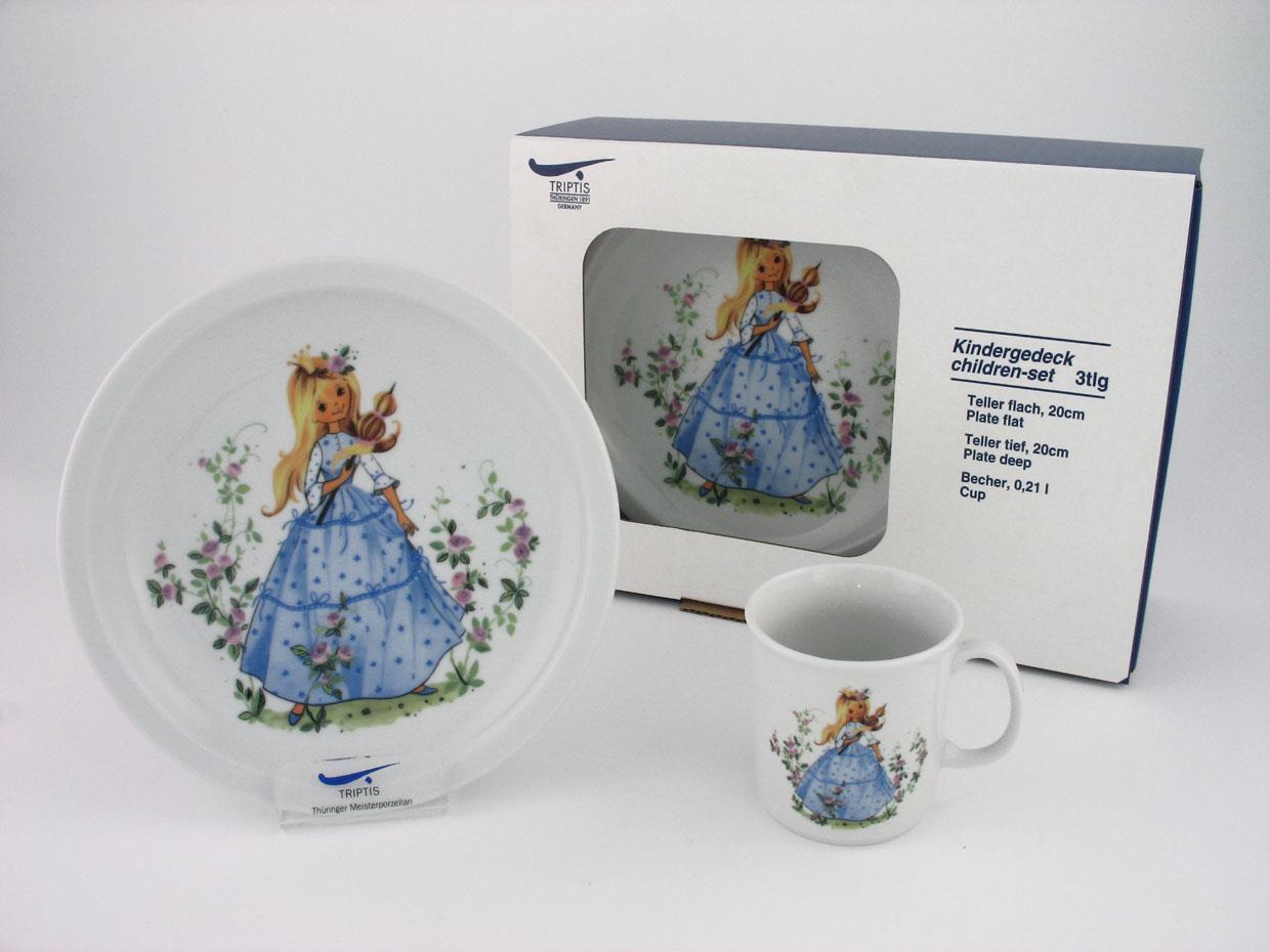 Triptis Dornröschen Kinderset 3tlg.