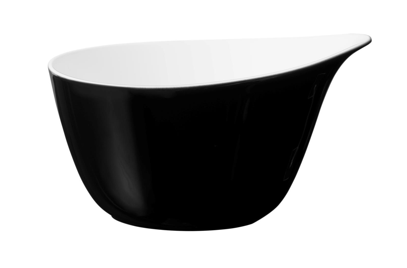Seltmann Weiden L Fashion glamorous black Müslischale mit Griff 0,60l