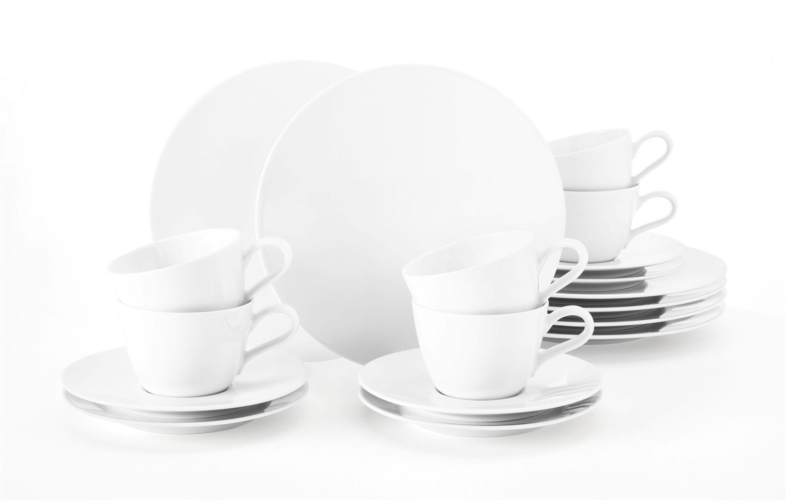 Seltmann Weiden Life weiß Kaffeeservice 18-tlg.