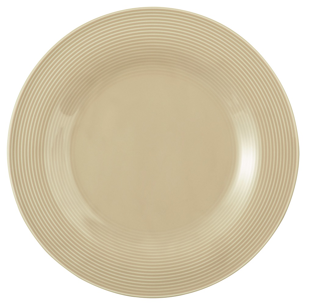 Seltmann Weiden Beat Sandbeige Teller flach 30 cm