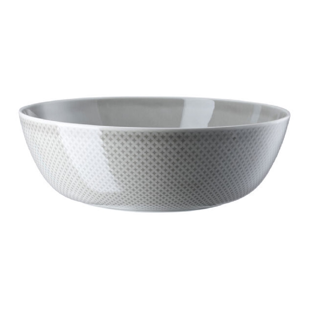 Rosenthal Junto Pearl Grey Schüssel - Rund - R 32,8 cm