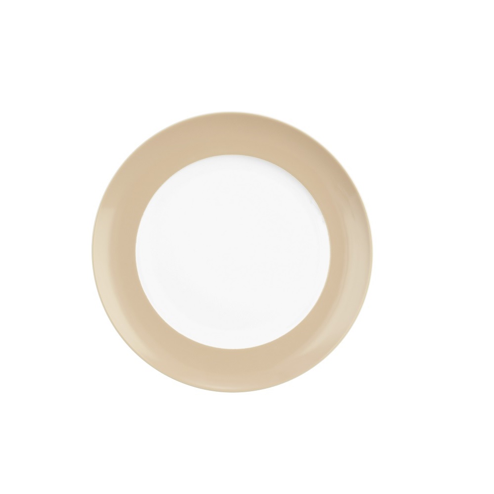 Seltmann Weiden Liberty Pure Colors dusty beige Frühstücksteller 22,5 cm