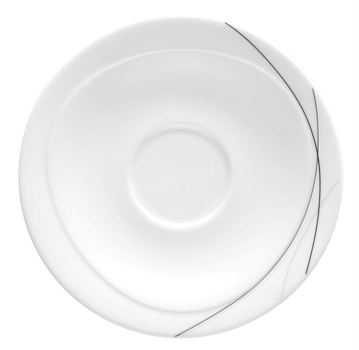 Seltmann Weiden Trio Highline Milchkaffeeuntertasse 17,5 cm